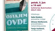 Inspirativna priča o građanskoj pobuni – O romanu "Ostajem ovde" u okviru Laguninog književnog kluba