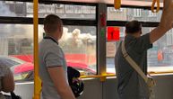 Goreo autobus na liniji 77: Buktinja bila u Brankovoj, sve je puno dima