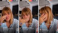 Kija se gušila u suzama i jecala tokom lajva na Instagramu: Nisam ovo zaslužila!