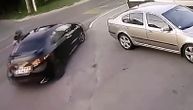Snimak saobraćajne nesreće na Altini: Ovako je maloletni (16) vozač "honde" udario dečaka (13) na biciklu