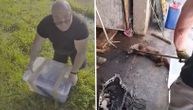 Neverovatan video Vladice dok hvata vidru u kući: Ljudi su prestravljeni, imala je 10 kg, borba trajala satima
