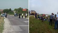 Minibus koji se juče prevrnuo kod Šimanovaca poslat na veštačenje: Jedan radnik poginuo, 20 povređeno
