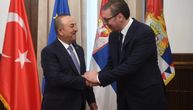 President Vucic meets with Turkish foreign minister: "As always, open and friendly conversation"