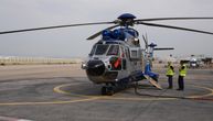 Prva "superpuma" sletela u Beograd: Ovi teški helikopteri biće nezamenljivi u gašenju velikih požara