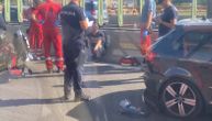Kolaps na Gazeli u pravcu Novog Beograda: Povređen motociklista, udes usporio saobraćaj