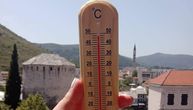 Izmereno 50 stepeni u Mostaru: Temperatura u automobilima i na gradskom asfaltu bila i do 10 stepeni viša