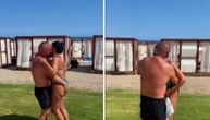 Đani u "vrelom" plesu sa suprugom na plaži: Folker stavio ruku na Slađinu zadnjicu, pa je "umackao" poljupcima