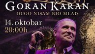 Proslavljeni tenor Goran Karan posle tri godine ponovo pred beogradskom publikom