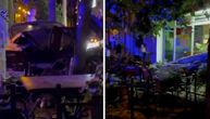 Uhapšen vozač koji je noćas uleteo u baštu kafića punu ljudi u Novom Sadu
