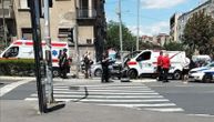 Vozilo Hitne pomoći imalo nesreću u centru grada: Prevozili su se radnici, još dve ekipe izašle da pomognu