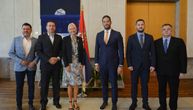 Ministar Udovičić se sastao sa predsednicima evropskog i svetskog stonog tenisa