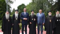 Vučić sa patrijarhom SPC i Dodikom: Među glavnim temama Kosovo i Metohija