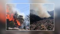 Prvi snimci požara u Marmarisu: Vatra zahvatila hotel, gosti se evakuišu