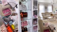 Stanija usnimila deo luksuznog stana: Garderober u staklu, vrednost torbi meri se u stotinama hiljada evra