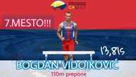 Još jedan veliki uspeh srpske atletike: Bogdan Vidojković sedmi preponaš sveta!