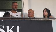 FOTO UBOD: Troicki u loži stadiona Partizana prati meč Čukaričkog i Tventea