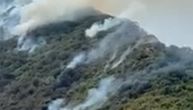 Ponovo požar na ulazu u Bokokotorski zaliv: Dim kulja u brdima na nekoliko mesta