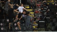 Look at the photos of police and supporters clashing: Some got bloodied during Partizan's game!