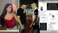Jezivo! Huligani poslali strašne poruke ženi kapitena Partizana, ona ih javno objavila na Instagramu
