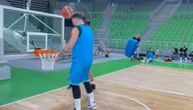 Dončić glavom zakucao loptu u koš: Slovenci se odlično zabavljaju pred Evrobasket