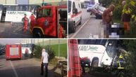 Teška nesreća na putu Vranje - Leskovac: Jedna osoba poginula, 13 povređeno
