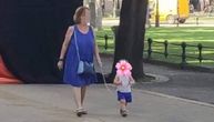 Grandma walking grandson on chain leash upsets locals in Subotica, and the epilogue is hilarious