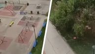 Čovek se samozadovoljava u centru grada, pored dečjeg igrališta: Zgrožena devojka sve snimila s terase