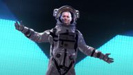 Džoni Dep kao astronaut na dodeli MTV nagrada