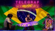 All of Brazil was celebrating: Listen to the musical rhapsody by the "Trio in Uno" band (Love&Live) (LIVE)