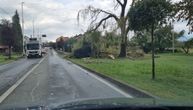 Olujna bura u Hrvatskoj: Saobraćaj otežan