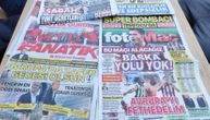 Turski mediji dva puta pogrešili grb Zvezde, u novinama dominira naslov: "Budite oluja i u Evropi"
