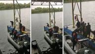 Žena skočila s Brankovog mosta, prevezena u Urgentni: Pogledajte kako je izgledala akcija spasavanja