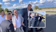 Mirkovi svatovi napravili haos na autoputu: Parkirali besne mašine pa se veselili