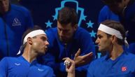 Najbolja teniska scena ikada: Nadal, Federer i Đoković u istom timu, Rafa i Rodžer igraju, Novak ih "trenira"