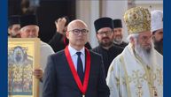 Miloš Vučević od patrijarha Porfirija dobio najveće priznanje SPC: "Orden Svetog Save nosiću ponosno"