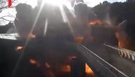 Ovo je trenutak udara na Kličkov most u Kijevu