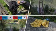 Delovi odeće u travi, trule daske, muk svuda: Telegraf kod mosta u Ovčar banji, dan nakon stravične nesreće