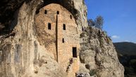 A monastery built into a rock: Gornjak Gorge's spiritual and architectural gem