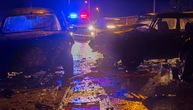 Karambol u Gornjem Milanovcu: Pijan sa dva promila udario u muškarca i ženu, pa se zakucao u dva automobila