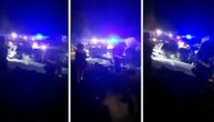 Teška saobraćajka kod Smedereva: Sudarila se 3 automobila i traktor, vatrogasci sekli jedno od vozila