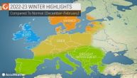 Velika prognoza za zimu: U ovom delu Evrope moguća pojava čestih nevremena, veliki uticaj imaće "La Ninja"