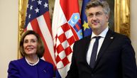 Plenković na sastanku sa Nensi Pelosi: Glavna tema razgovora bila podrška Hrvatske Ukrajini