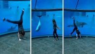 Delfini su najpametnije životinje: Ovaj genijalno imitira pokrete žene