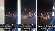 Automobil naleteo na motociklistu u Bulevaru kralja Aleksandra: Vozač dvotočkaša zadobio povrede noge