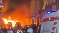 Prvi snimci iz Istanbula posle aktiviranja auto-bombe: Vozilo u plamenu, grad u haosu