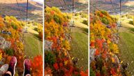 Pogled na jesen sa panorame: Šuma se šareni poput dečije bojanke