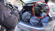 Spakovali 240 paketa droge u šest torbi i "pali" kod Smedereva: Zaplenjeno 120 kila narkotika, uhapšeno troje