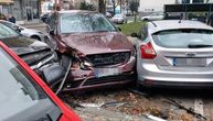 Devojka izgubila kontrolu nad vozilom, pa slupala 8 automobila: Drama u Sarajevu