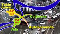 Zahuktava se špic: Beograd ključa od saobraćaja, najgore je na auto-putu