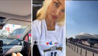 Sofija Milošević napravila haos u Kataru: Tri prsta i srpska zastava koja se vijori iz luksuznih kola